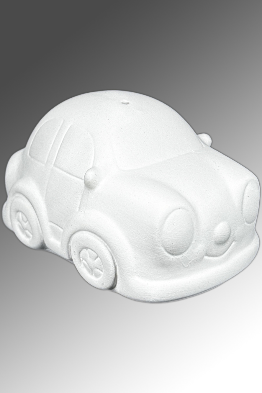 Фарфоровая елочная игрушка Машина Жук 4,5 см  ЗВФ-МЖ